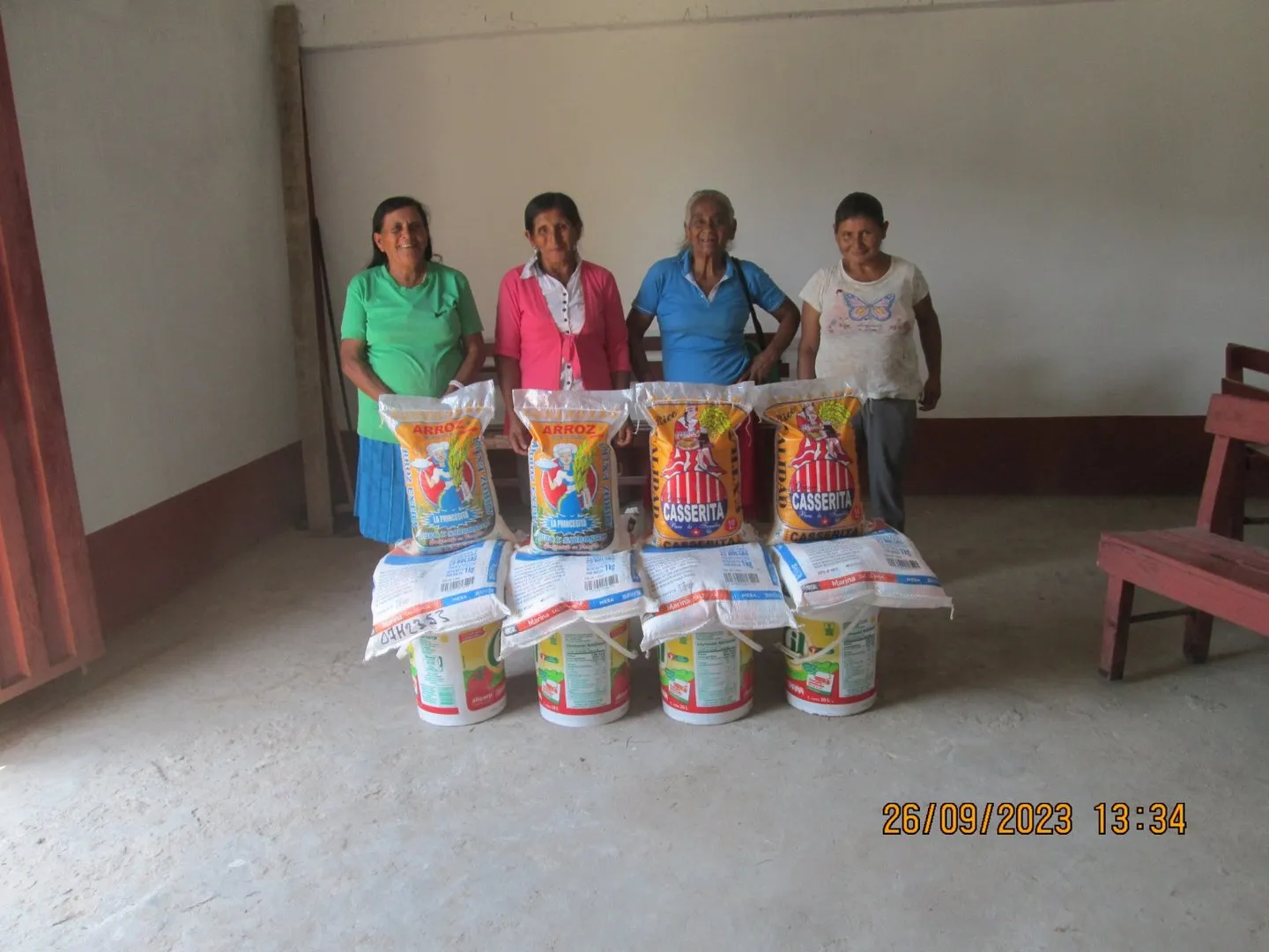 Hulp aan corona weduwen