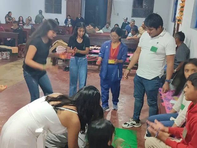 Jeugdkamp San Martín — jongeren samen