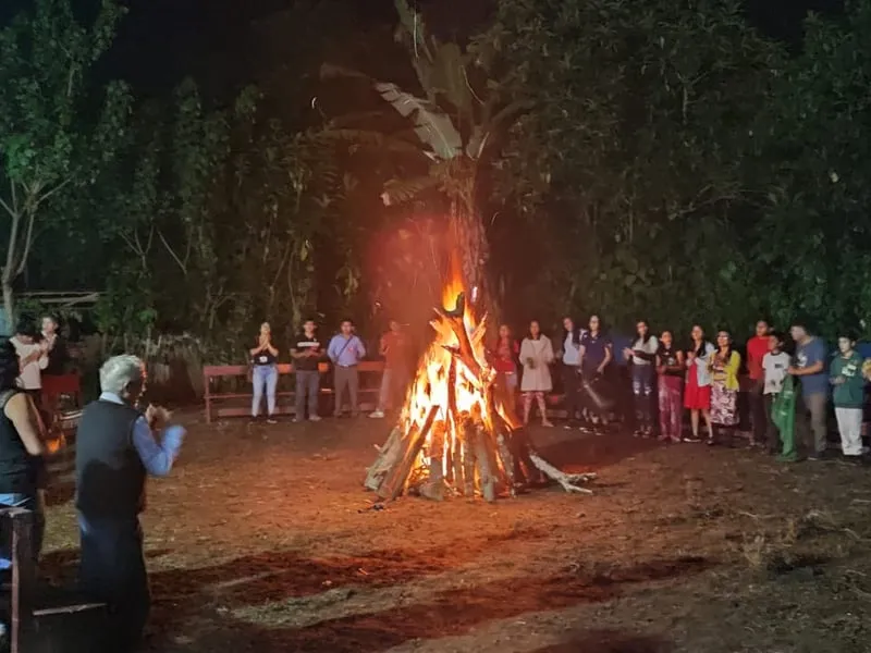 Jeugdkamp San Martín — kampmoment